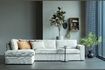 Miniature Freddie off-white fabric left corner sofa 2