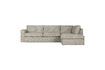 Miniature Freddie off-white fabric right corner sofa 1