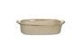 Miniatura Fuente de horno pequeña de gres Ascoli beige Clipped