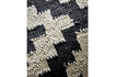 Miniatura Funda de cojín 50x50 cm algodón negro Wulo 4