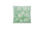 Miniatura Funda de cojín 50x50 cm algodón verde menta Mano Clipped