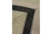 Miniatura Funda de cojín 50x50 cm de algodón beige y gris Canva & Pete 4