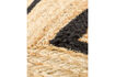 Miniaturansicht Fußmatte 60x90 cm Jute Schwarz und Natur Denta 4