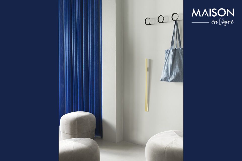 Gancio in zinco spazzolato, argento Normann Copenhagen