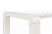 Miniature Garden bench 175 cm in white aluminium Vondel 10
