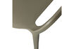 Miniature Garden chair plastic green Bent 9