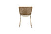 Miniature Garden chair (set of 2) wicker honey yellow Wings 6