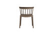 Miniature Garden chair with bars organic fiber brown melange Bliss 7