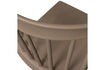 Miniature Garden chair with bars organic fiber brown melange Bliss 8
