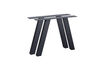 Miniature Garden table legs A-shape black metal Tablo 2