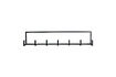 Miniaturansicht Garderobe 60 cm aus Eisen in Schwarz HDRack 1