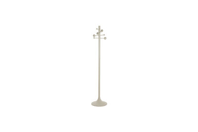 Garderobe aus Gummiholz beige Jason