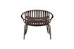 Miniaturansicht Garten-Loungesessel und Hocker PP/Metall lila Bruce 5