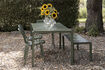 Miniaturansicht Gartentisch 168,5x87 cm aus grünem Aluminium Vondel 3