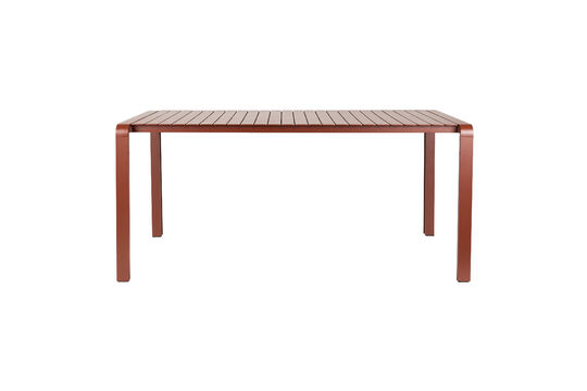 Gartentisch 214x97 cm aus rotem Aluminium Vondel ohne jede Grenze