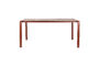 Miniaturansicht Gartentisch 214x97 cm aus rotem Aluminium Vondel ohne jede Grenze