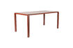 Miniaturansicht Gartentisch 214x97 cm aus rotem Aluminium Vondel 3