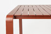 Miniaturansicht Gartentisch 214x97 cm aus rotem Aluminium Vondel 5