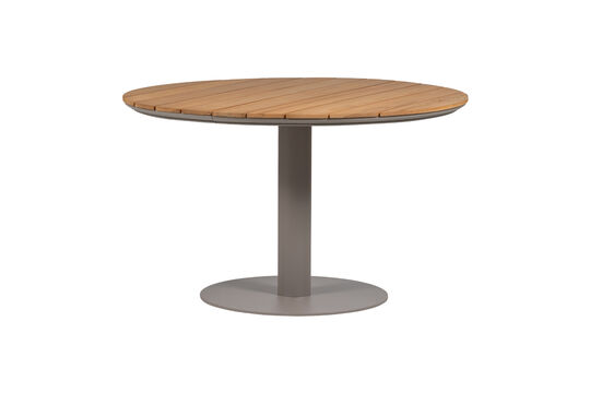 Schauen Sie die Produktbeschreibung an gartentisch rund Ø122 cm Holz und Aluminium Natur Vela Gartentisch rund Ø122 cm Holz und Aluminium Natur Vela