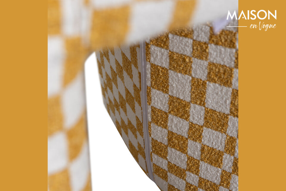 Eigenschaften Unser Chess-Stoff ist ein gewebtes Textil mit einem einzigartigen Design und einem