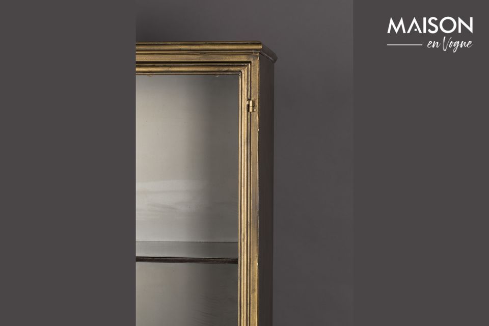 A stylish showcase for a living room or entrance
