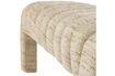 Miniatuur Gestoffeerd bankje bouclé naturel FREX 6
