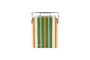 Miniatuur Gestreepte groene kunststof koelbox Be Wine Stripes Productfoto