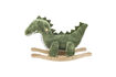 Miniatura Giocattolo a dondolo coccodrillo in poliestere verde Arnie 8