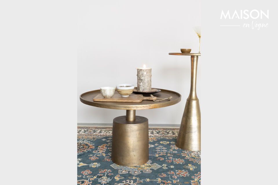 Whether you use it to serve your guests or simply to showcase your favorite decorative objects