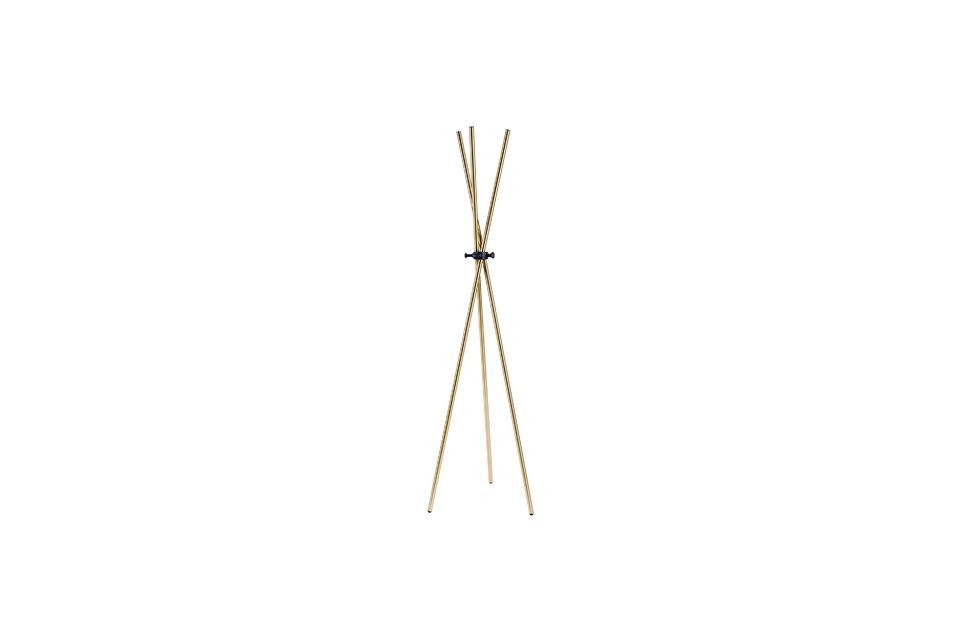 Gold-plated steel coat rack Darwin White Label