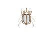 Miniature Gold resin scarab mirror Mirrors 1