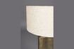Miniature Golden aluminium rectangular lamp Rico 3