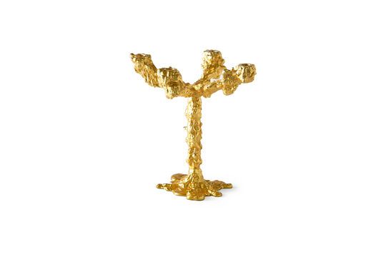 See the product profile golden Drip candleholder in recycled aluminum Golden Drip candleholder in recycled aluminum