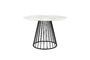 Miniature Golden metal dining table Floris Clipped