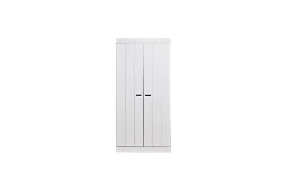Gran armario de madera Connect blanco Woood