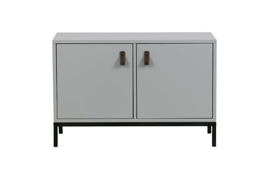 Grand buffet bas 2 portes en bois gris Incl