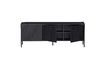 Miniature Grand meuble tv en bois noir New 5