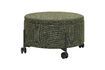 Miniature Grand pouf en tissu vert Contain 1