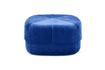 Miniature Grand pouf en velours bleu Circus 1