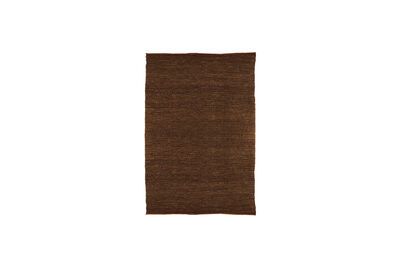 Grand tapis en jute rouille Kathu