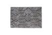 Miniature Grand tapis en polyester gris clair et noir Nové 1