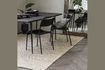 Miniature Grand tapis en tissu beige Mara 2