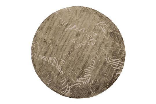 Grand tapis en tissu plante dessin Naya