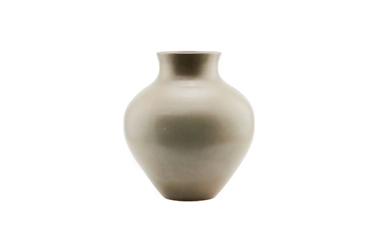 Grand vase en céramique marron Santa Fe
