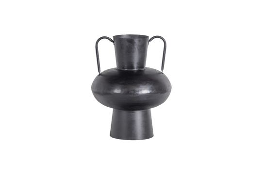 Grand vase en métal noir Vere
