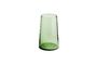 Miniature Grand verre à eau en verre vert Balda Détouré