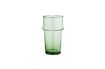 Miniature Grand verre à eau en verre vert Beldi 1