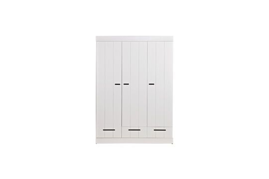 Grande armoire en bois blanc Connect Détouré
