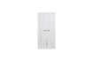 Miniature Grande armoire en bois blanc Connect 1