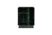 Miniature Grande armoire en bois noir Connect 5